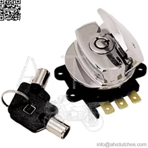 HARLEY DYNA FAT BOY FLHR FLST ROUND KEY IGNITION SWITCH REP 71501-93 / 714313-96