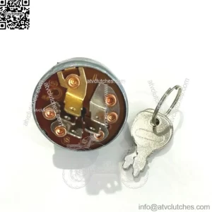 AM32318 For John Deere Starter Ignition Switch With Keys AM103286 JD 210 212 214