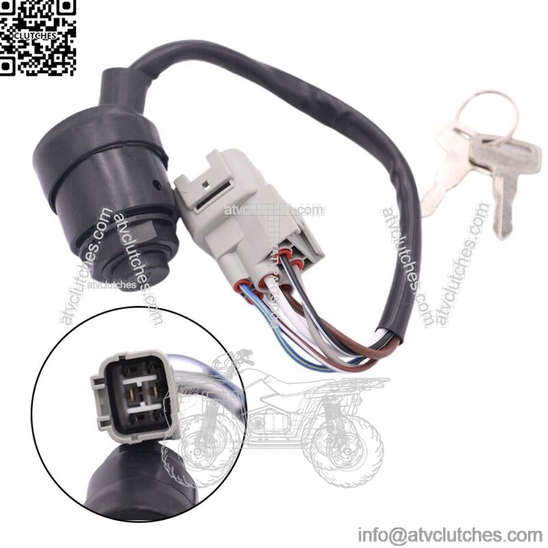 For Kawasaki Mule 3000 / 3010 / 3020 Ignition Switch Replaces 27005-1244,Parts (For: Kawasaki Mule 3020)