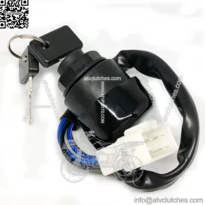 IGNITION KEY SWITCH FOR KAWASAKI MULE 4010 4X4 DIESEL KAF950 2009-2013 / TRANS