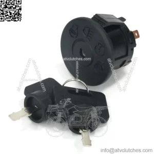 Ignition Switch with Keys for John Deere Tractor Mowers LTR180, X300, X300R Lawn