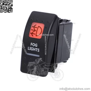 FOG LIGHTS SWITCH ROCKER AMBER/ORANGE FOR CAN AM MAVERICK X3 COMMANDER DEFENDER