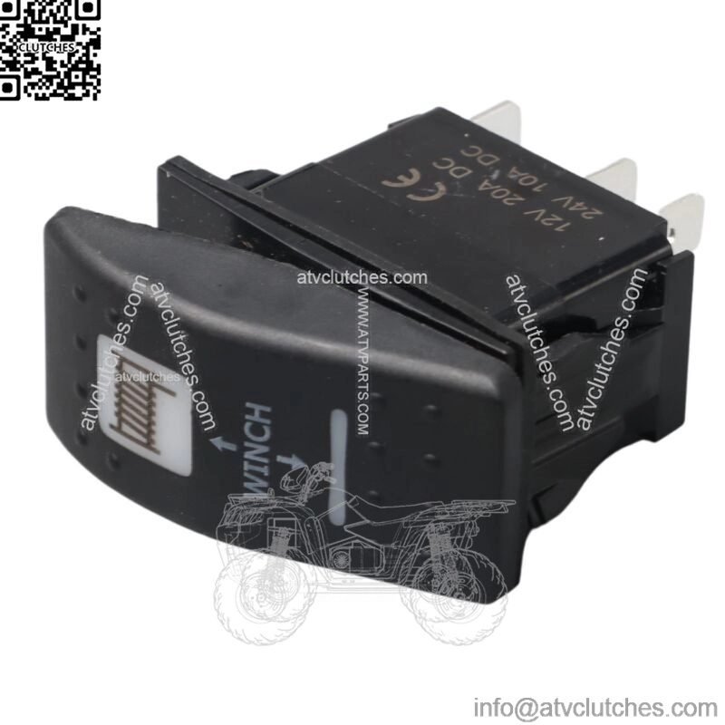 Brand New Winch Switch Lighted for CAN AM Mavericks X3 All-terrain Vehicle - Image 2