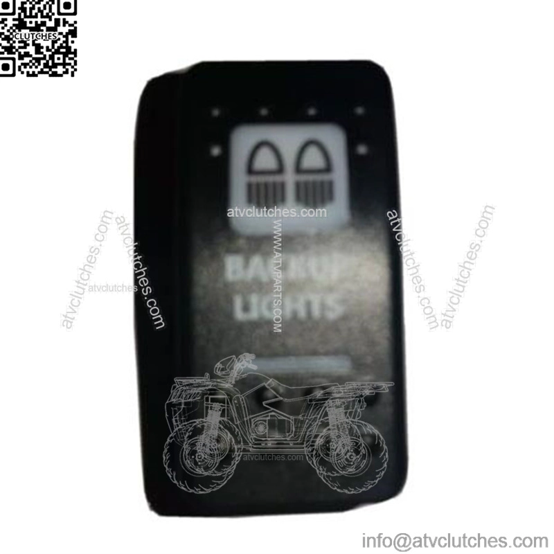 Backup Lights (RED) Can-Am Style Switch Maverick Commander X3
