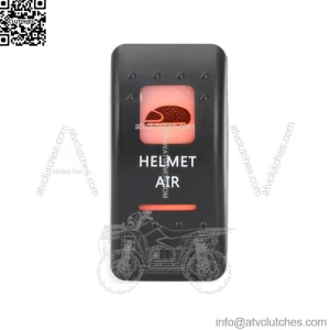 For Can Am Maverick X3 Commander Marine Rocker Switch HELMET AIR Amber LED