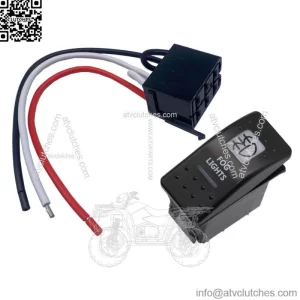 Fog Lights Switch Rocker + Harness For Can AM Maverick X3 Commander Defender