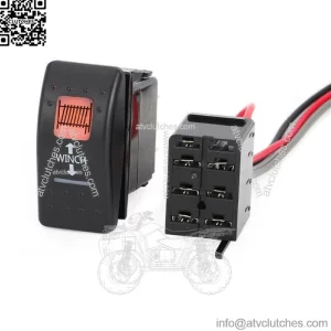 Winch Switch with Backing Amber For Can Am Maverick X3 Commander Rocker