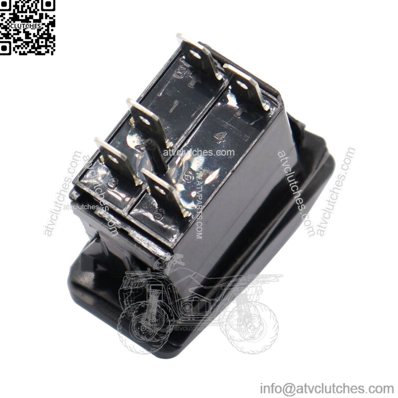 Fit CAN-AM COMMANDER MAVERICK X3 DEFENDER Horn Switch Rocker Amber Light New - Image 2