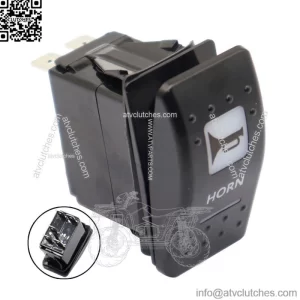 New Horn Switch Rocker Amber Light For CAN-AM COMMANDER MAVERICK X3 DEFENDER