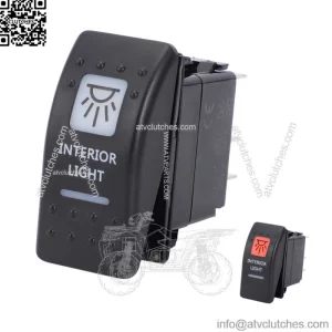 INTERIOR LIGHT ROCKER SWITCH ORANGE Fits CAN AM MARINE MAVERICK X3 COMMANDER