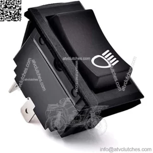 VGA10925 Headlight Light Switch fits John Deere Gator CS CX TE TH TS TX HPX RSX Series RSX850 RSX860 XUV550 XUV560 XUV590 XUV855 Military