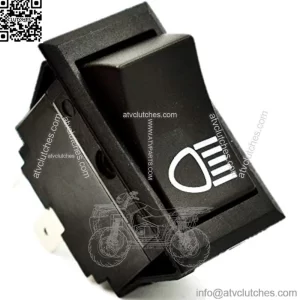 Improved Rocker Headlight Switch for John Deere Gator Series 4x2 4x4 6x4 CS CX HPX RSX TE TH TS TX XUV550 XUV590 620i 625i 825i 850D 850i 855D 860i UTV Work Sport Diesel Gas - 16AMP Upgrade