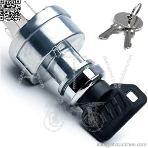 Ignition Switch With Umbrella Key AT195301 replaces John Deere Construction & Industrial 210K 210LJ 250 300D 335 400G 410C 430 444H 460 610C 710D 740 740E 744 850 900 950 Harvester 3510 3520