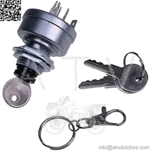 Starter Ignition Switch AM101561 TCA22740 AM107076 TCA15075 Compatible with John Deere 130 160 165 170 175 180 185 240 245 260 265 285 320 500
