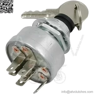 33-377 Ignition Key Switch AM101561 430-128 AM107076 for John Deere F910 F925 F930 RX73 RX75 RX95 SX95 SX75 SX95 STX30 STX38 130 165 170 175 180 185 1905 Mower