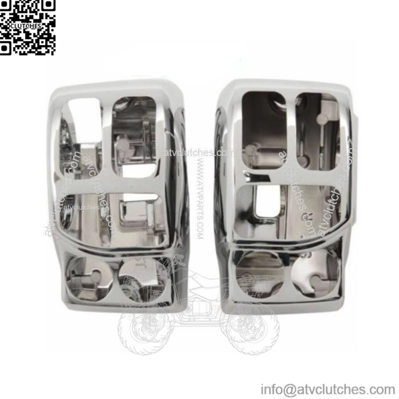 Chrome Handlebar Switch Button Housing Bar Hand Control Set Harley 14+ Touring (For: Harley-Davidson)