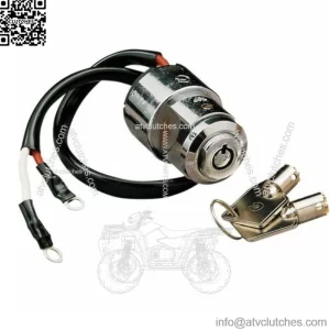 Drag Specialties Round Key Ignition Switch 2 Position Harley Dyna Custom Chopper (For: Harley-Davidson)