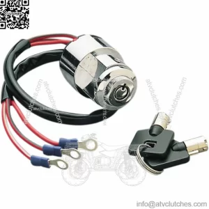 Drag Specialties Round Key Ignition Switch 3 Position Harley Ironhead FX FXR (For: Harley-Davidson)