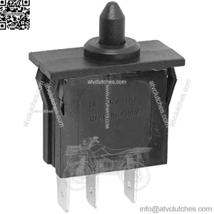 Plunger Type Accelerator Foot Switch for Peg Perego John Deere Gator XUV Gaucho Rockin Polaris RZR 900, Children Ride On Car Replacecment Switch Parts
