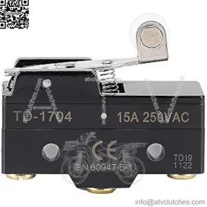 Golf Cart Accelerator Micro Switch,3 Terminal Micro Switch with Roller for EZGO (Gas 1983-1994) TXT Marathon Golf Carts,relpace OEM:10606G1, 10606G2, 17928G1, 31535G1
