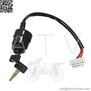 Ignition Switch for Yamaha Snowmobiles Replaces OEM # 8K1-82510-20-00