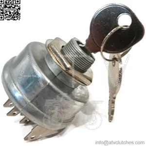 Compatible Ignition Switch with 2 Keys Replacement for Cub Cadet MTD 725-3163 725-3163A 725-3163P 925-3163