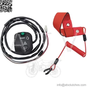 Handlebar Start Stop Kill Switch Box Aassy & Safety Lanyard for Yamaha FX140 FX1000 WaveRunner/WaveVenture 700 XL700 WaveRunner 800 GP800 1100 VX110/VX/V1 VX1100 1300 GP1300 1800 VXR/VXS VX1800
