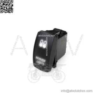 LED Rocker Switch With White LED Radiance Reverse Lights