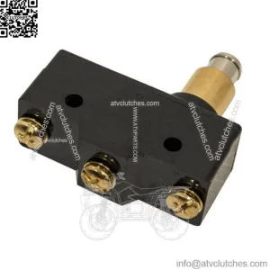 Club Car & EZGO Golf Cart Brake Pedal Micro Switch 3-Terminal