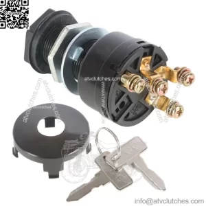 Starter Ignition Key Switch 4-Pin 101826301 For Club Car Golf Cart 1012505