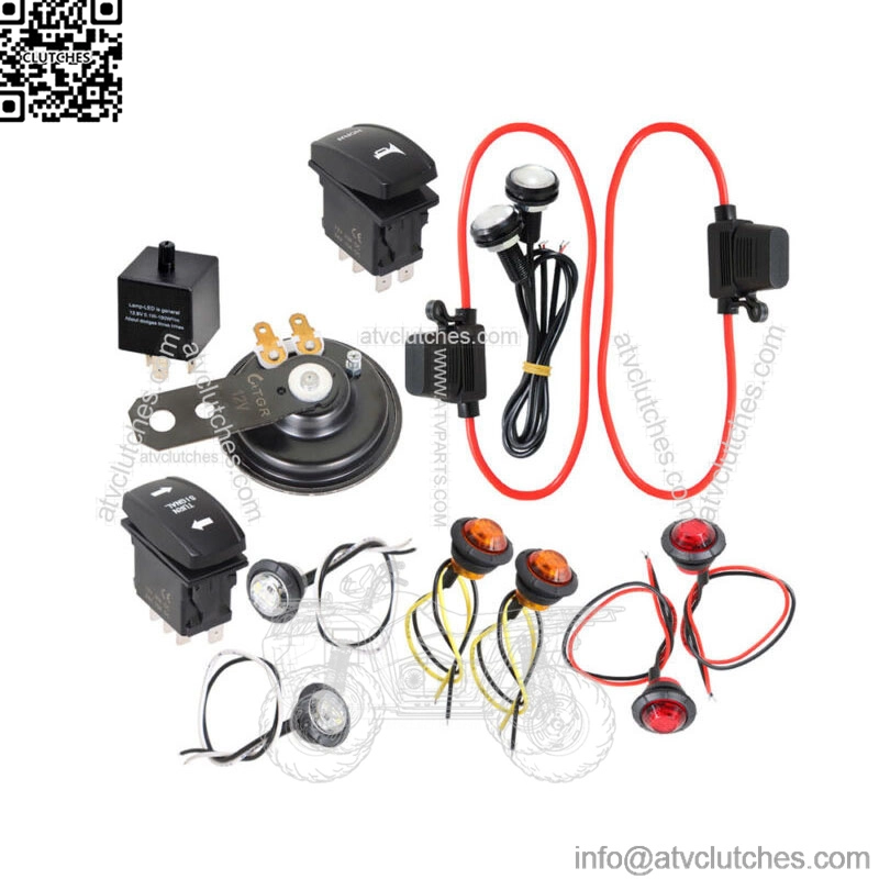 For SXS ATV UTV Rocker Switch Turn Signal Street Legal Led Reverse Kit New (For: More than one vehicle)