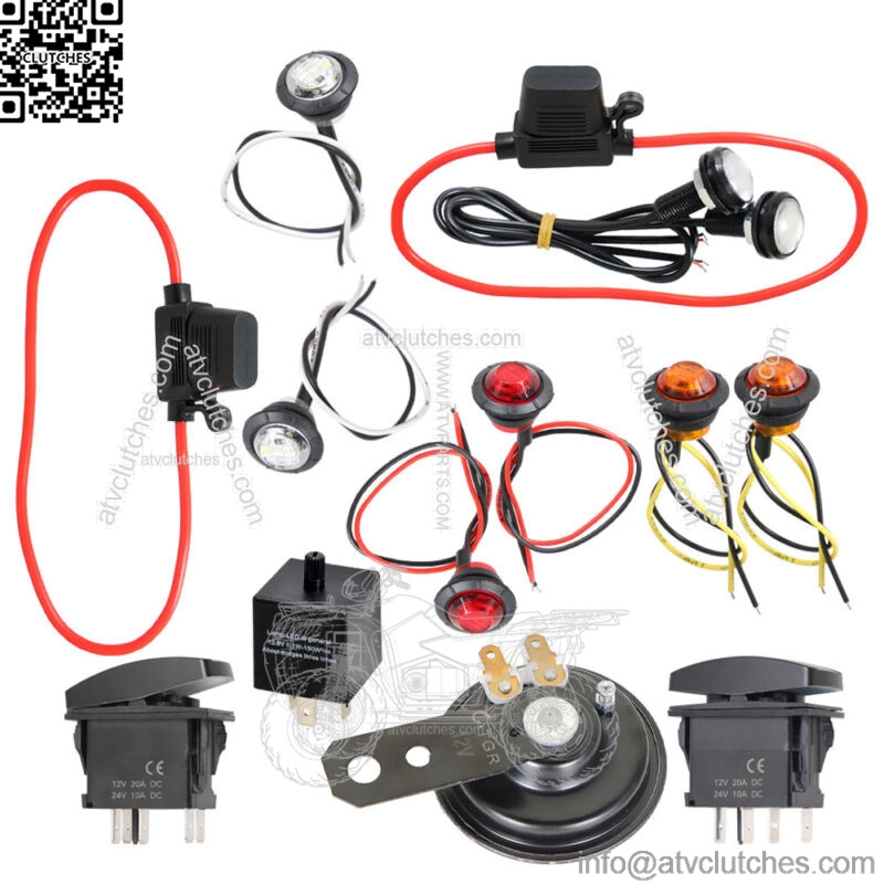 For SXS ATV UTV Rocker Switch Turn Signal Street Legal Led Reverse Kit New (For: More than one vehicle) - Image 2