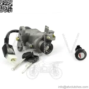 Lockset to fit Peugeot Vivacity 3, Keys & Barrel. Ignition Lock Set 2009 onwards