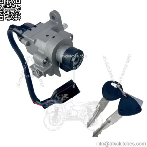 Lock & Key Ignition Barrel Set for Peugeot Vivacity 3 125cc 2008 Onwards