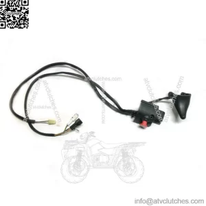 07 Yamaha Attak RXW 10 RX 1000 Snowmobile shut off kill switch & thumb throttle