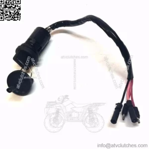 IGNITION KEY SWITCH FOR HONDA 300 TRX300 FOURTRAX 1990 1991 1992 1993-2000 ATV (For: Honda)
