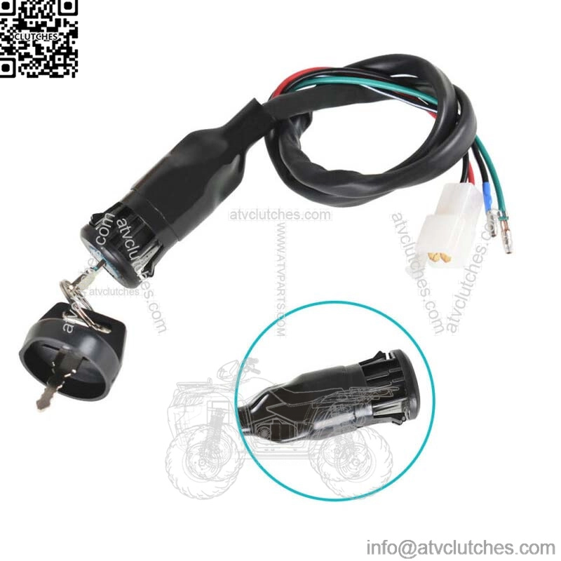 New Ignition Key Switch Fit For 1985-1987 Honda TRX250 Fourtrax 35100-HA8-682 (For: Honda)