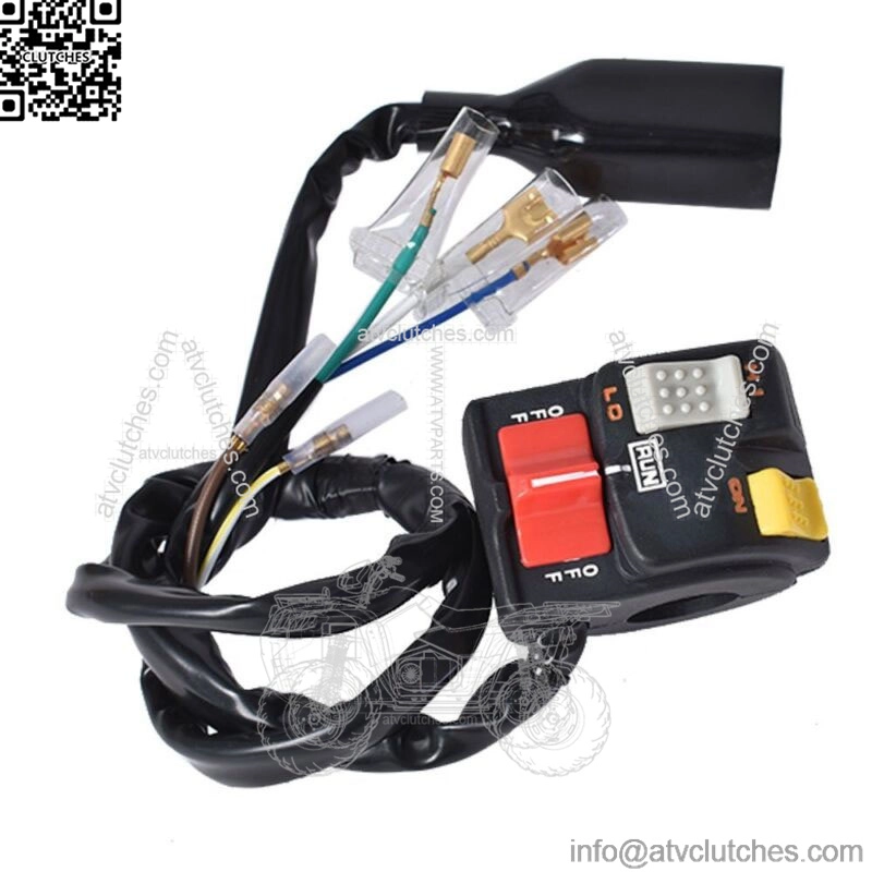 NEW Switch Kill/Light/Hi/Low/On/Off for Honda ATC 350X
