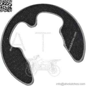 Polaris Ranger E-Clip, 6 mm, Genuine OEM Part 7710466, Qty 1