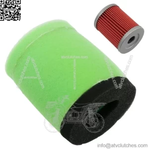 Air & Oil Filters For Suzuki Quadrunner 250 LTF250 2x4 4x4 LT4WD 1988-2002