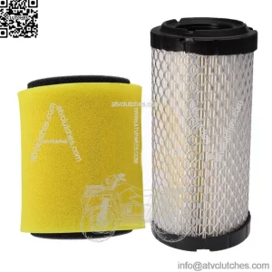 Air Filter/Cleaner Kit 11013-1290 11013-1263 for Kawasaki Mule 3000 3010 4010