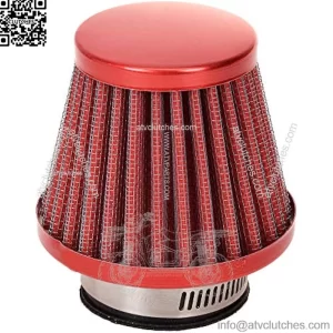 38mm Air Filter Cleaner for Predator 196cc 200cc 212cc 6.5hp GX160 GX200 Coleman CT200U CT200U-EX BT200X KT196 Baja Warrior Heat MB200 MB165 Massimo TrailMaster Mini Bike Go Kart Cart Parts Red