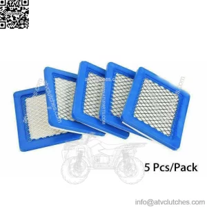 5PCS Air Filter Lawn Mower Filters For Briggs&Stratton 491588 491588s 399959 H/P