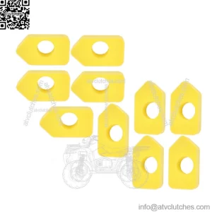 10 Pack Air filter For Yard Man 11A-A18M055 (2010) Push lawn Mower
