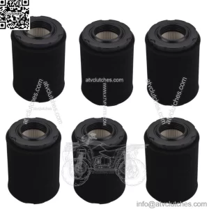 6PK Air & Pre Filter For Engines 590825 591334 594201 796031