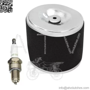 Air Filter & Spark Plug Kit fits Honda GX340 11HP, GX390 13HP