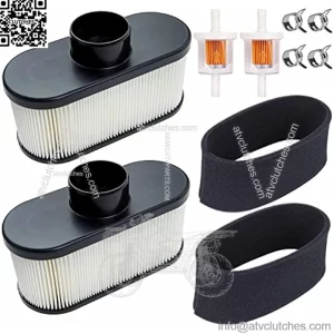 2 Pack 11013-7047 Air Filter with Pre Filter - for Kawasaki FR651V FR691V FR730V Engine Hustler Husqvarna Gravely Lawn Mower Tractor Air Filter