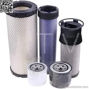 Filter Kit LVA21202 Compatible for John Deere Compact Tractor 3120 3320 3520 3720 4105