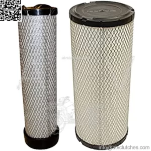 Inner Outer Air Filter Set Fits John Deere 1600 1620 3120 3203 3320 3520 3720