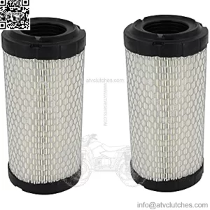 M113621 Air Filter Compatible with Baldwin RS3715 Fleetguard AF25550 John Deere M113621 NAPA6449 (Pack of 2)